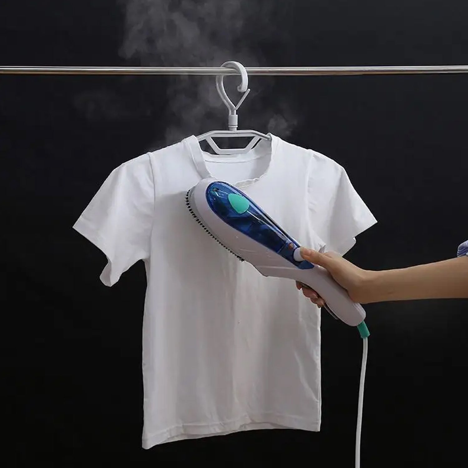 8053 Portable ironing machine,1 Set Steam Iron Hand Held Crease Removal Portable Ironing Clothes ABS Brush Plush Toy Garment Steamer for Home Steam Iron, for Clothes, Travel Steamer 8053 Portable ironing machine,1 Set Steam Iron Hand Held Crease Removal Portable Ironing Clothes ABS Brush Plush Toy Garment Steamer for Home Steam Iron, for Clothes, Travel Steamer